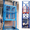 Double chain cargo hoist